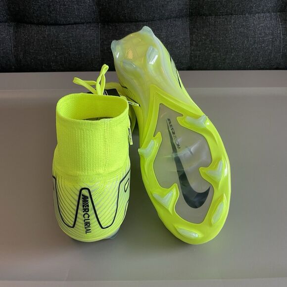 Mens Size 13 - Nike Zoom Mercurial Superfly 10 Elite FG Volt Soccer Cleats NEW main image 7